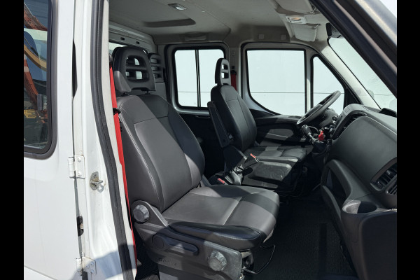 Iveco Daily 35C16 3.0 Dubbele Cabine Kipper Dubbellucht 3,5t Trekhaak 6 Stoelen Airco Cruise Control Benne Tipper