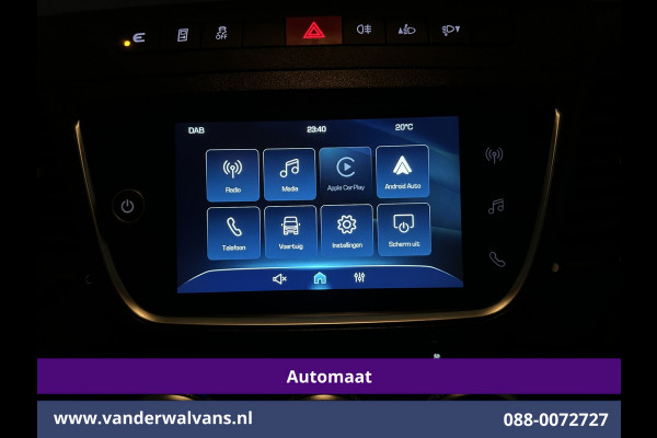 Iveco Daily 35S16V 157pk Automaat L3H2 Euro6 Airco | Apple Carplay | Android Auto Parkeersensoren, Bijrijdersbank