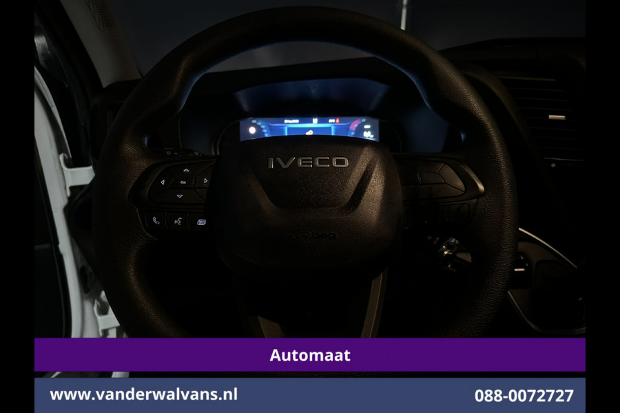 Iveco Daily 35S16V 157pk Automaat L3H2 Euro6 Airco | Apple Carplay | Android Auto Parkeersensoren, Bijrijdersbank