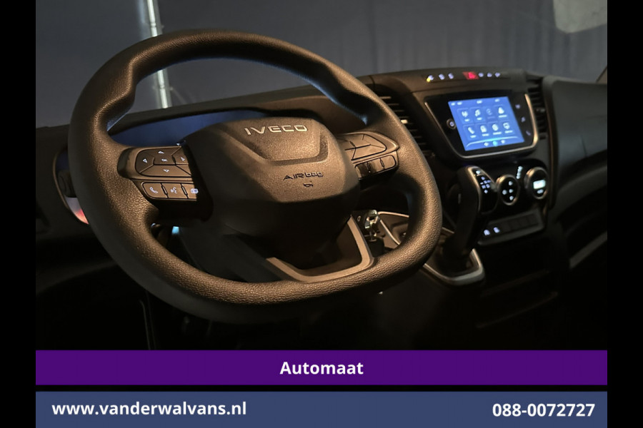 Iveco Daily 35S16V 157pk Automaat L3H2 Euro6 Airco | Apple Carplay | Android Auto Parkeersensoren, Bijrijdersbank