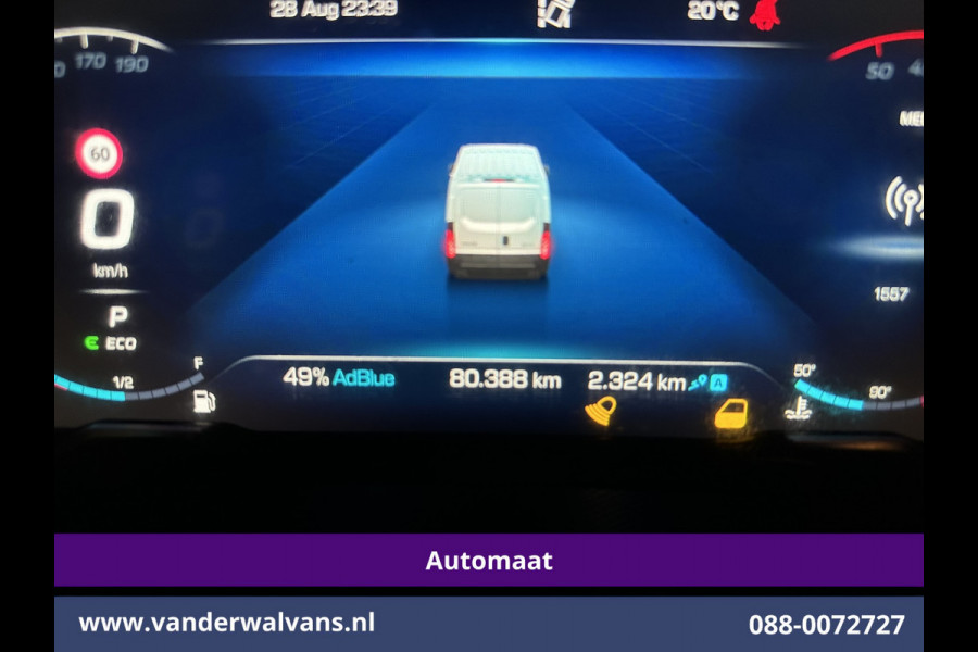 Iveco Daily 35S16V 157pk Automaat L3H2 Euro6 Airco | Apple Carplay | Android Auto Parkeersensoren, Bijrijdersbank