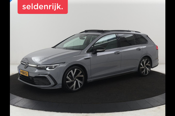Volkswagen Golf Variant 1.5 eTSI R-Line Business | Panoramadak | Sportstoelen | Adaptive cruise | Stuur/stoel verwarming | Park assist | Navigatie | Carplay | Sfeerverlichting | Climate control | 18" velgen