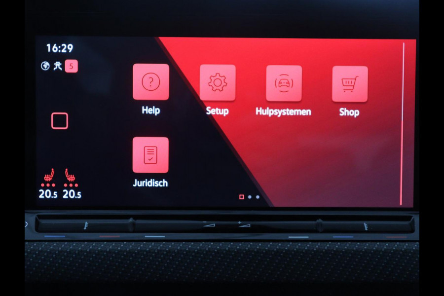 Volkswagen Golf Variant 1.5 eTSI R-Line Business | Panoramadak | Sportstoelen | Adaptive cruise | Stuur/stoel verwarming | Park assist | Navigatie | Carplay | Sfeerverlichting | Climate control | 18" velgen