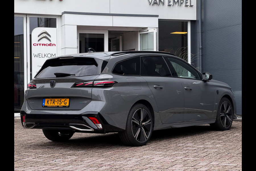 Peugeot 308 SW 1.6 Plug-in Hybrid 180 GT | 100% SOH | Leder-Alcantara + Memory | Camera | Navigatie