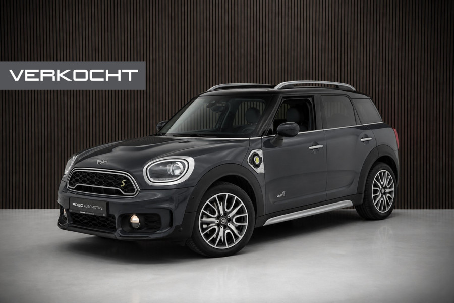 MINI Countryman 1.5 Cooper S E ALL4 Salt John Cooper Works | Panoramadak | Stoelverwarming | Cruise Control | Apple Carplay | Navigatie | Parkeersensoren | Climate Control | Leer | Mini Driving Modes | JCW