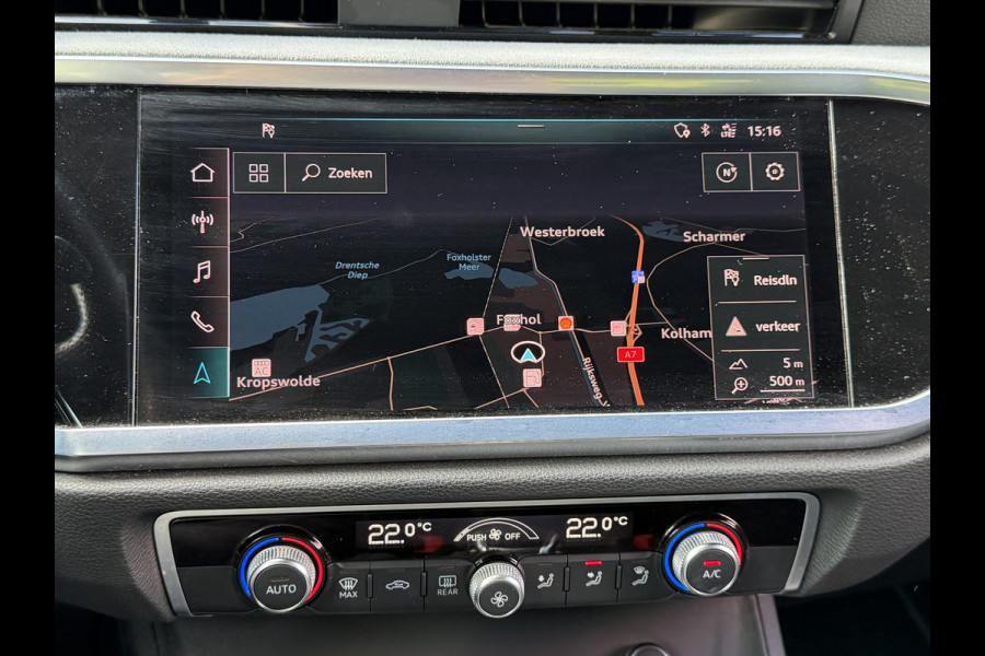 Audi Q3 BWJ 2019 | 35TFSI 190PK S Line Pro Line S AUTOMAAT | TREKHAAK | PANO DAK | 3X S-LINE | LEER | CAMERA A | ABT | EL KOFFER | NAVI | CLIMA