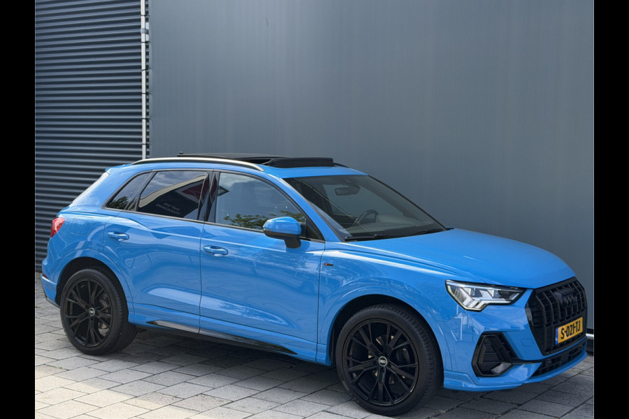 Audi Q3 BWJ 2019 | 35TFSI 190PK S Line Pro Line S AUTOMAAT | TREKHAAK | PANO DAK | 3X S-LINE | LEER | CAMERA A | ABT | EL KOFFER | NAVI | CLIMA