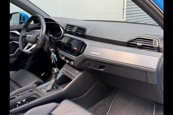 Audi Q3 BWJ 2019 | 35TFSI 190PK S Line Pro Line S AUTOMAAT | TREKHAAK | PANO DAK | 3X S-LINE | LEER | CAMERA A | ABT | EL KOFFER | NAVI | CLIMA