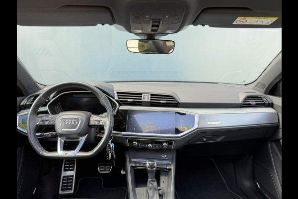 Audi Q3 BWJ 2019 | 35TFSI 190PK S Line Pro Line S AUTOMAAT | TREKHAAK | PANO DAK | 3X S-LINE | LEER | CAMERA A | ABT | EL KOFFER | NAVI | CLIMA