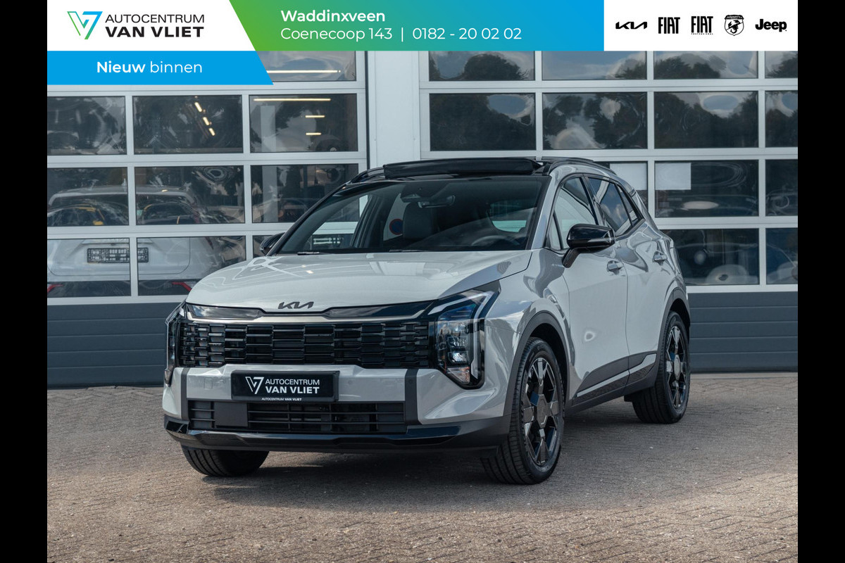 Kia Sportage 1.6 T-GDi Plug-in Hybrid Black Edition Advanced | Direct leverbaar | Full Options | o.a. 19"Velgen | Pano dak | Stoelverw. achterbank | Direct leverbaar!