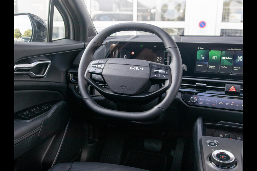 Kia Sportage 1.6 T-GDi Plug-in Hybrid Black Edition Advanced | Direct leverbaar | Full Options | o.a. 19"Velgen | Pano dak | Stoelverw. achterbank | Direct leverbaar!