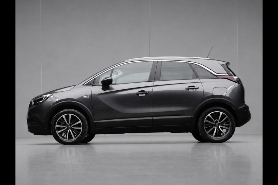 Opel Crossland X 1.2 Turbo Ultimate Sport (PANORAMADAK,APPLE CARPLAY,NAVI,STOEL/STUUR VERWARMING,GETINT,SPORTSTOELEN,LM VELGEN)