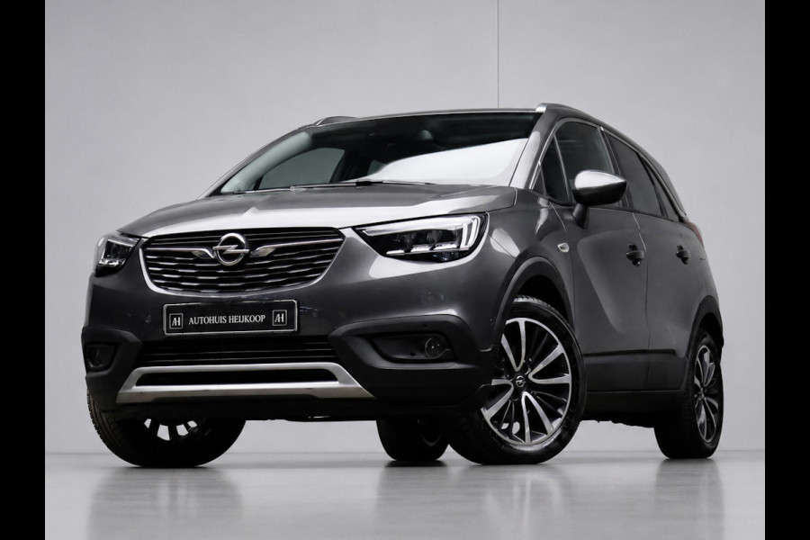 Opel Crossland X 1.2 Turbo Ultimate Sport (PANORAMADAK,APPLE CARPLAY,NAVI,STOEL/STUUR VERWARMING,GETINT,SPORTSTOELEN,LM VELGEN)