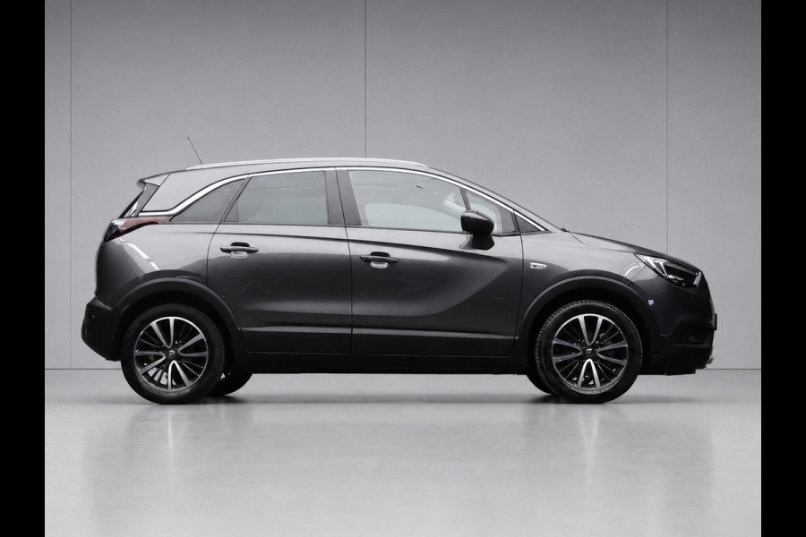 Opel Crossland X 1.2 Turbo Ultimate Sport (PANORAMADAK,APPLE CARPLAY,NAVI,STOEL/STUUR VERWARMING,GETINT,SPORTSTOELEN,LM VELGEN)