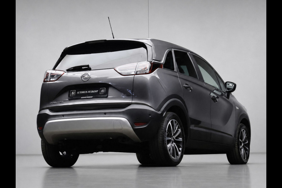 Opel Crossland X 1.2 Turbo Ultimate Sport (PANORAMADAK,APPLE CARPLAY,NAVI,STOEL/STUUR VERWARMING,GETINT,SPORTSTOELEN,LM VELGEN)