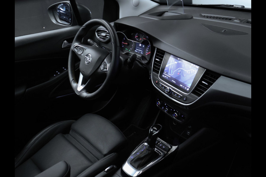 Opel Crossland X 1.2 Turbo Ultimate Sport (PANORAMADAK,APPLE CARPLAY,NAVI,STOEL/STUUR VERWARMING,GETINT,SPORTSTOELEN,LM VELGEN)