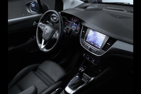 Opel Crossland X 1.2 Turbo Ultimate Sport (PANORAMADAK,APPLE CARPLAY,NAVI,STOEL/STUUR VERWARMING,GETINT,SPORTSTOELEN,LM VELGEN)