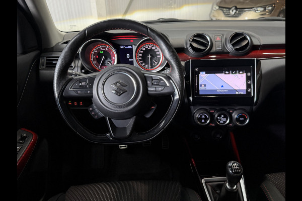 Suzuki Swift 1.4 Sport Smart Hybrid | Navi | Carplay | Dodehoek | Camera | 17" | Stoelverwarming | ACC | 100% Suzuki Dealer onderhouden!