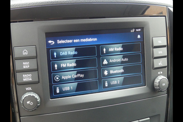 Mercedes-Benz Vito 114 CDI Lang Dubbel Cabine Dubbele schuifdeuren Leer/Navi/Camera