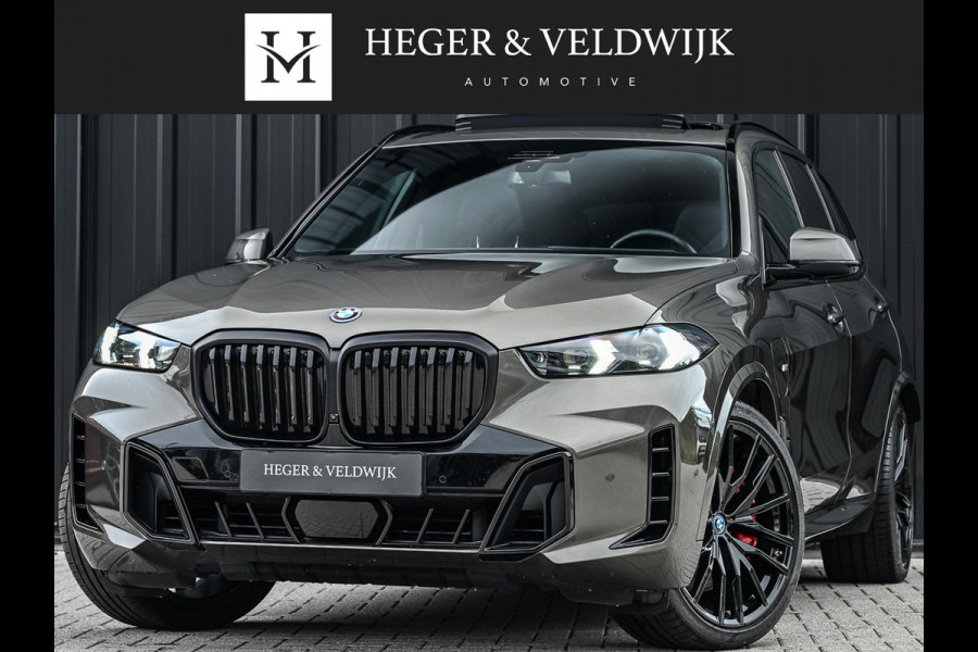BMW X5 xDrive50e M-Sport Pro | Panoramadak | Achterasbesturing | Massage + Ventilatie | Sky Lounge | 360 Camera | Active Cruise | Harman/Kardon | Iconic Glow | BMW Gesture Control | HUD | Soft Close | Luchtvering | Trekhaak |