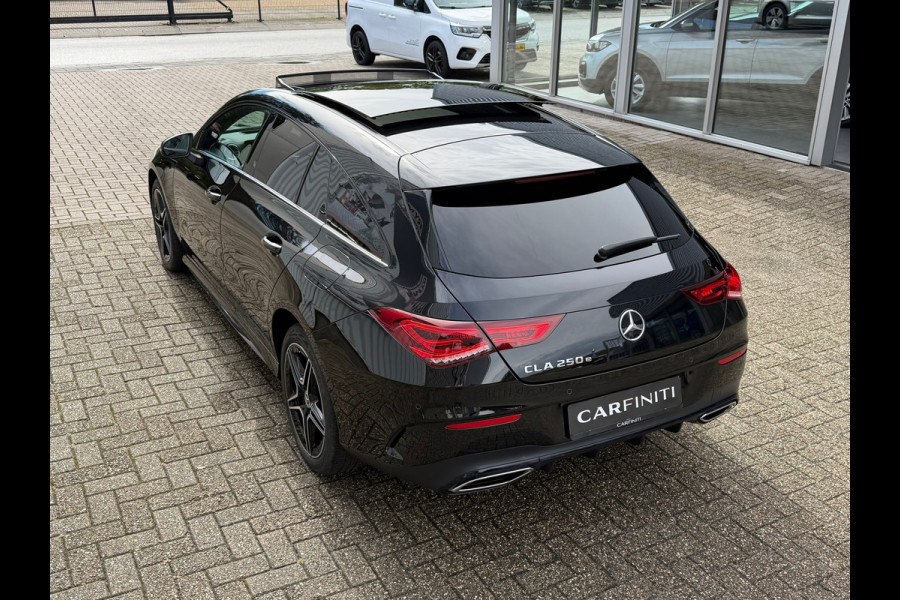 Mercedes-Benz CLA-Klasse Shooting Brake 250 e Business AMG Limited | Navi| Cruise |Panoramadak | Sfeerverlichting | zwarte hemel.