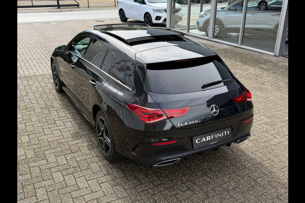Mercedes-Benz CLA-Klasse Shooting Brake 250 e Business AMG Limited | Navi| Cruise |Panoramadak | Sfeerverlichting | zwarte hemel.
