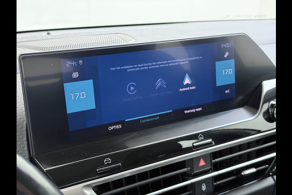 Citroën Ë-C4 Feel Pack 50kWh Head-Up Stoel+Stuurverwarming 360°Camera 3D-Navi Apple Carplay Adndroid Auto Ecc Pdc Voorruitverwarming Lmv Led Isofix Lane Assist Regen-Lichtsensor Dealeronderhouden Origineel Nederlandse Auto