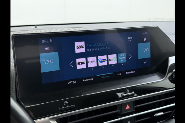 Citroën Ë-C4 Feel Pack 50kWh Head-Up Stoel+Stuurverwarming 360°Camera 3D-Navi Apple Carplay Adndroid Auto Ecc Pdc Voorruitverwarming Lmv Led Isofix Lane Assist Regen-Lichtsensor Dealeronderhouden Origineel Nederlandse Auto