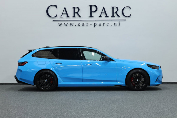 BMW 5 Serie Touring M5 INDIVIDUAL RIVIERA BLUE/M DRIVERS PROF/21" LMV/BOWERS & WILKINS/PANO/HUD/ACC/ECC/FABRIEKSGARANTIE!