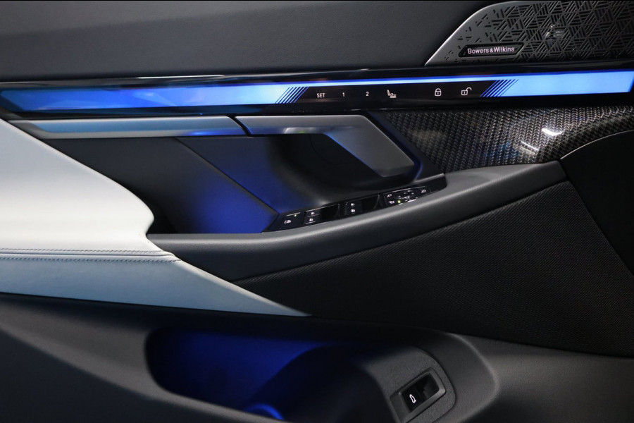 BMW 5 Serie Touring M5 INDIVIDUAL RIVIERA BLUE/M DRIVERS PROF/21" LMV/BOWERS & WILKINS/PANO/HUD/ACC/ECC/FABRIEKSGARANTIE!