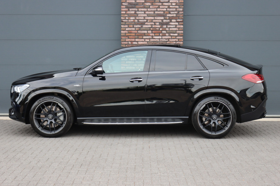Mercedes-Benz GLE Coupé AMG 53 4MATIC+ | Luchtvering | Distronic+ | Panoramadak | HUD | Stoelventilatie | Surround Camera | Standkachel | Multibeam LED | Burmester |