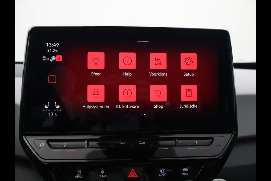 Volkswagen ID.3 PRO 58 KWH + SFEERVERLICHTING | ADAPTIVE CRUISE | 18 INCH | CAMERA | STOEL/STUURVERW. | CARPLAY