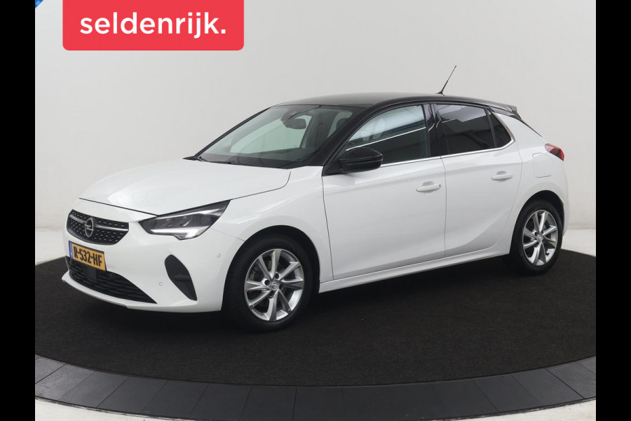 Opel Corsa 1.2 Elegance | Half leder | Cruise control | Dodehoek detectie | Stuur/stoel verwarming | Climate control | Navigatie | CarPlay | Camera | Park assist | Trekhaak