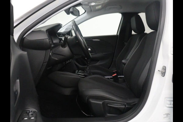 Opel Corsa 1.2 Elegance | Half leder | Cruise control | Dodehoek detectie | Stuur/stoel verwarming | Climate control | Navigatie | CarPlay | Camera | Park assist | Trekhaak