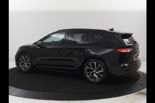 Škoda Enyaq iV 60 Sportline | SOH 92,3% | Leder/alcantara | Adaptive cruise | Stuur/stoel verwarming | Climate control | 3 zone klimaat | Sfeerverlichting | Carplay | Camera | Park assist