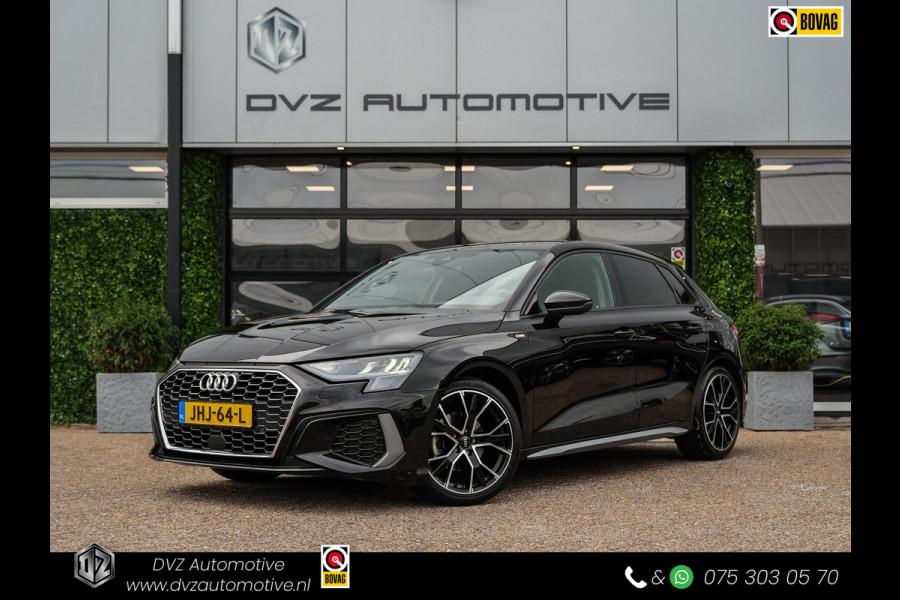 Audi A3 SPORTBACK 30 TFSI 110PK DSG Advanced edition | S-Line | 18" LMV | Camera