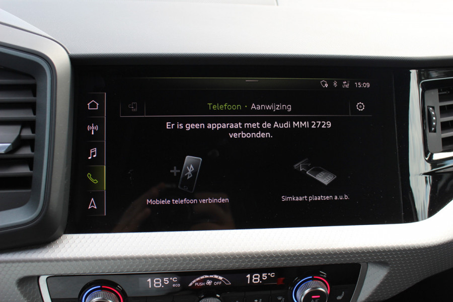Audi A1 Sportback 40 TFSI S Line edition one / Virtual Cockpit / CarPlay / Keyless / Parkeerhulp V+A / 18'' / Stoelverwarming / Cruise Control