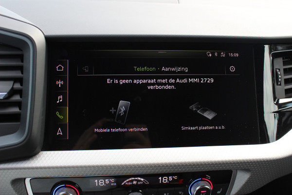 Audi A1 Sportback 40 TFSI S Line edition one / Virtual Cockpit / CarPlay / Keyless / Parkeerhulp V+A / 18'' / Stoelverwarming / Cruise Control