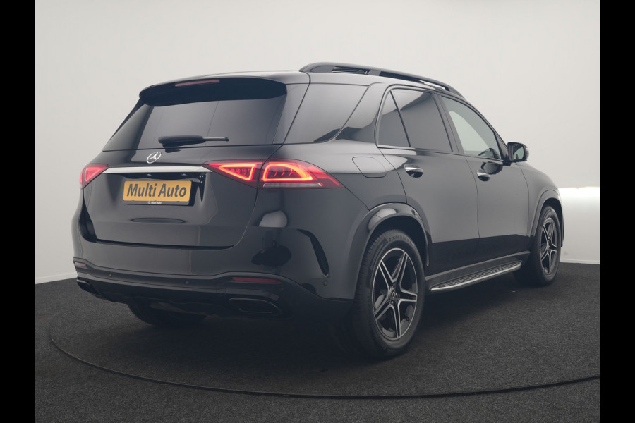 Mercedes-Benz GLE 350 e 4MATIC AMG Night PHEV 333pk Dealer O.H. | Trekhaak Af Fabriek | Panodak | Adaptive Cruise | 360 Camera | Burmester Audio | Lederen Sportstoelen Memory & Verwarmd | Sfeerverlichting | Keyless | Blis | Widescreen Navi | Apple Carplay | Plug In Hybrid |