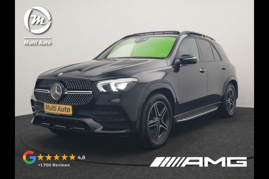 Mercedes-Benz GLE 350 e 4MATIC AMG Night PHEV 333pk Dealer O.H. | Trekhaak Af Fabriek | Panodak | Adaptive Cruise | 360 Camera | Burmester Audio | Lederen Sportstoelen Memory & Verwarmd | Sfeerverlichting | Keyless | Blis | Widescreen Navi | Apple Carplay | Plug In Hybrid |