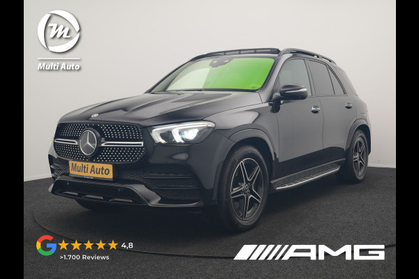 Mercedes-Benz GLE 350 e 4MATIC AMG Night PHEV 333pk Dealer O.H. | Trekhaak Af Fabriek | Panodak | Adaptive Cruise | 360 Camera | Burmester Audio | Lederen Sportstoelen Memory & Verwarmd | Sfeerverlichting | Keyless | Blis | Widescreen Navi | Apple Carplay | Plug In Hybrid |