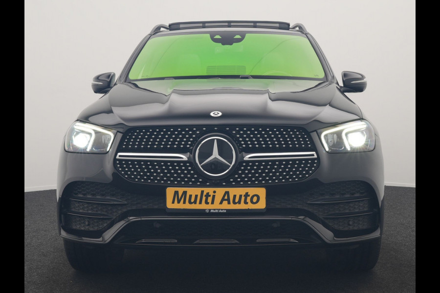 Mercedes-Benz GLE 350 e 4MATIC AMG Night PHEV 333pk Dealer O.H. | Trekhaak Af Fabriek | Panodak | Adaptive Cruise | 360 Camera | Burmester Audio | Lederen Sportstoelen Memory & Verwarmd | Sfeerverlichting | Keyless | Blis | Widescreen Navi | Apple Carplay | Plug In Hybrid |