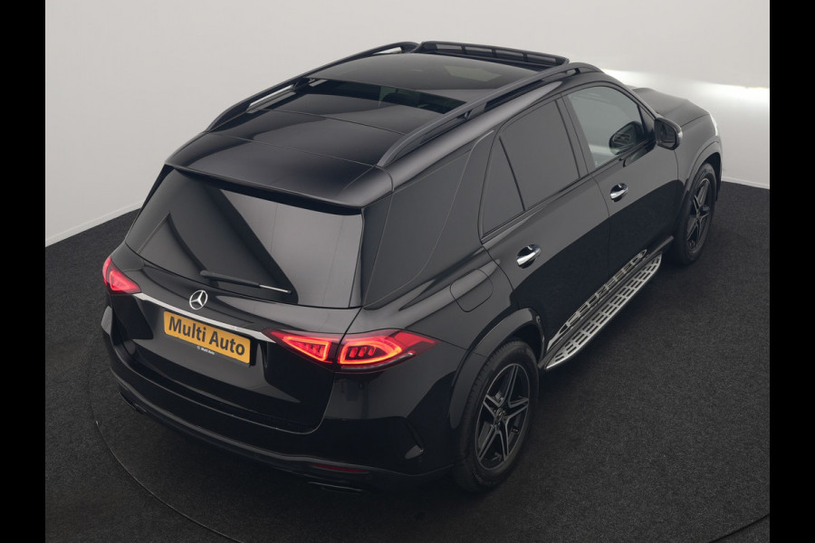Mercedes-Benz GLE 350 e 4MATIC AMG Night PHEV 333pk Dealer O.H. | Trekhaak Af Fabriek | Panodak | Adaptive Cruise | 360 Camera | Burmester Audio | Lederen Sportstoelen Memory & Verwarmd | Sfeerverlichting | Keyless | Blis | Widescreen Navi | Apple Carplay | Plug In Hybrid |