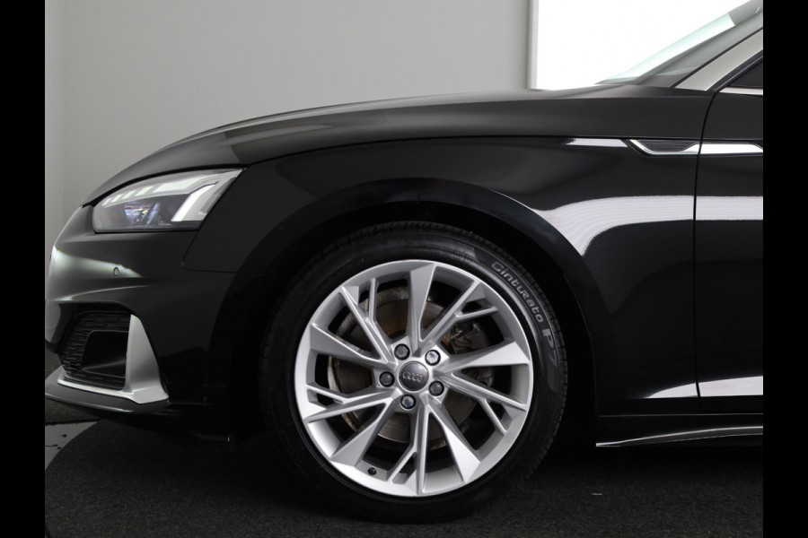 Audi A5 Cabriolet 40 TFSI Launch edition Sport 190pk | lederen bekleding, | Nekverwarming | matrix LED koplampen | Navigatiesysteem full map | Voorstoelen verwarmd