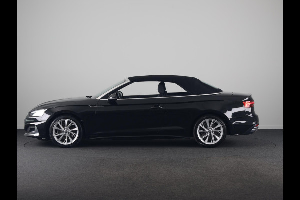 Audi A5 Cabriolet 40 TFSI Launch edition Sport 190pk | lederen bekleding, | Nekverwarming | matrix LED koplampen | Navigatiesysteem full map | Voorstoelen verwarmd