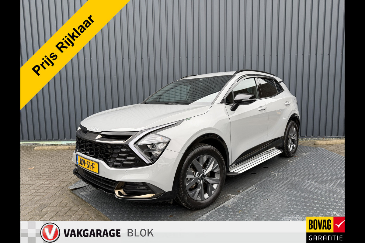 Kia Sportage 1.6 T-GDi Hybrid Dark Edition | LEER | Afnm. Trekhaak | Treeplanken | Rijklaar!!