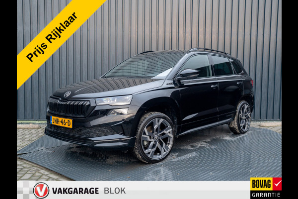 Škoda Karoq 1.5 TSI ACT Sportline Business | Elk. A- Klep | Camera | 19'' | Adapt. Cr. | Keyless | Stoel & Stuur verw. | Prijs Rijklaar!!