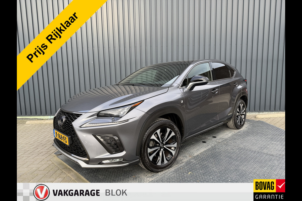 Lexus NX 300h AWD F SPORT | Pano dak | 12 mnd BOVAG Garantie | Rijklaar!!