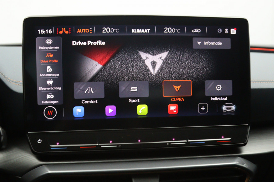 CUPRA Leon Sportstourer 1.4 e-Hybrid 245 PK VZ Copper Edition PHEV, Panoramadak, Kuipstoelen, Adap. Cruise Control, Matrix-LED