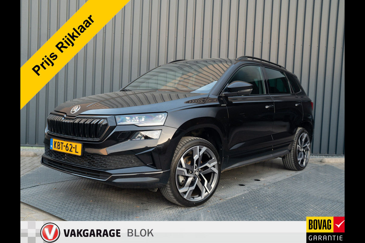 Škoda Karoq 1.5 TSI ACT Sportline Business | Elk. A-klep | 19'' | Camera | Prijs Rijklaar!!